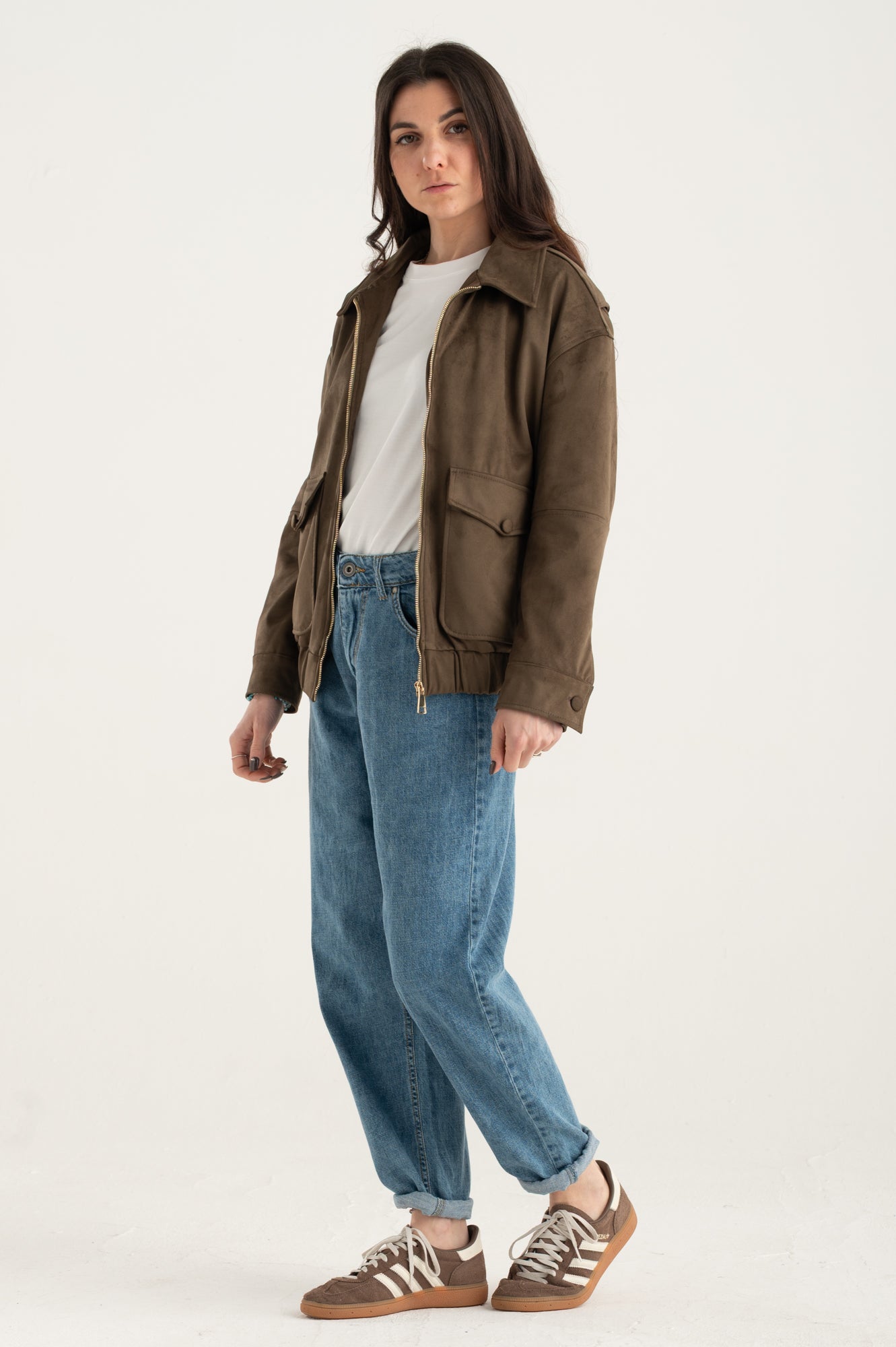 Bomber scamosciato Berna