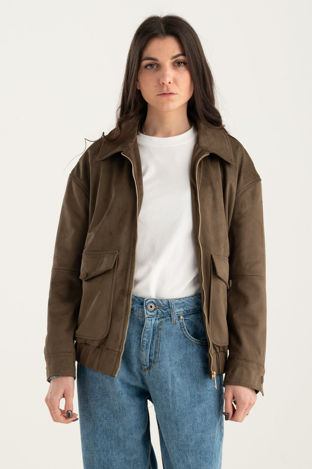 Bomber scamosciato Berna