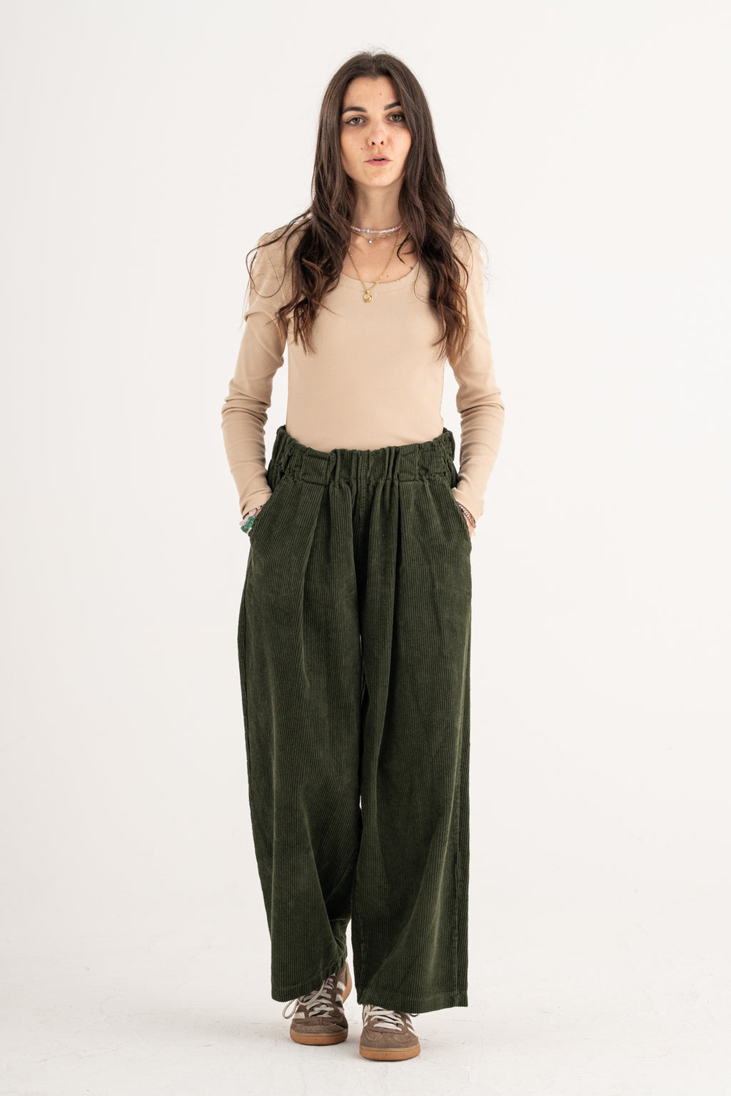 Pantalone velluto Chiara