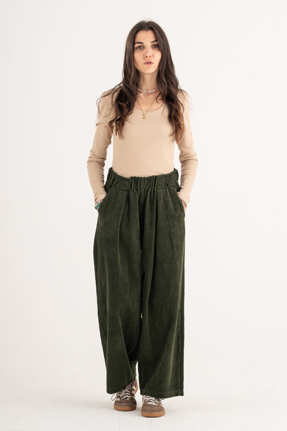 Pantalone velluto Chiara
