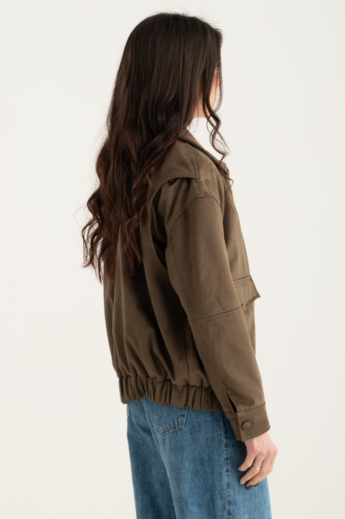 Bomber scamosciato Berna