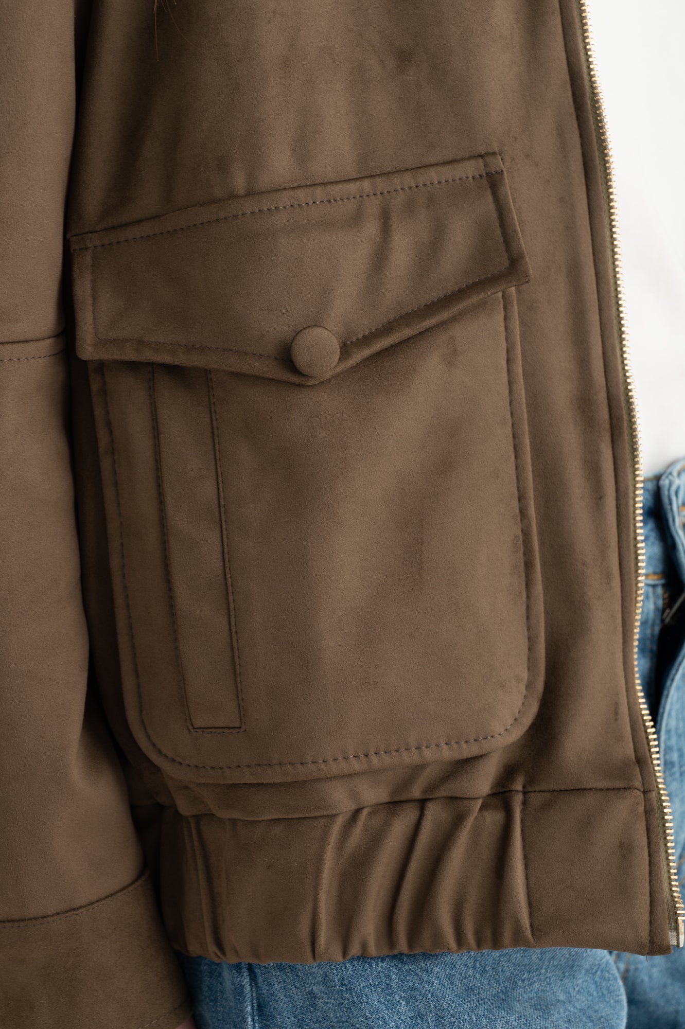 Bomber scamosciato Berna