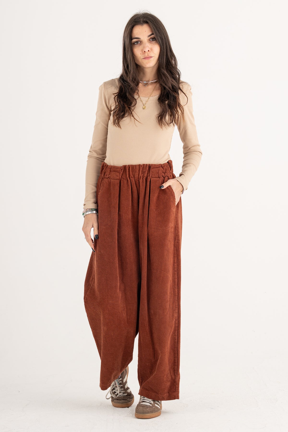 Pantalone velluto Chiara