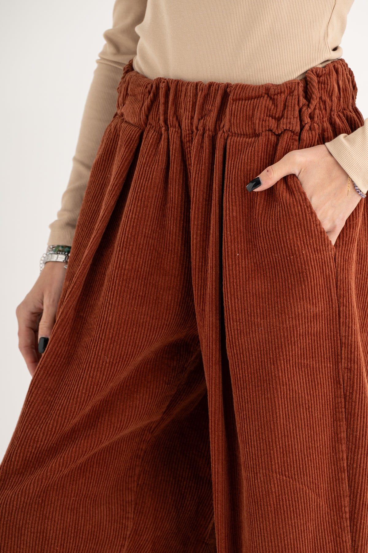 Pantalone velluto Chiara