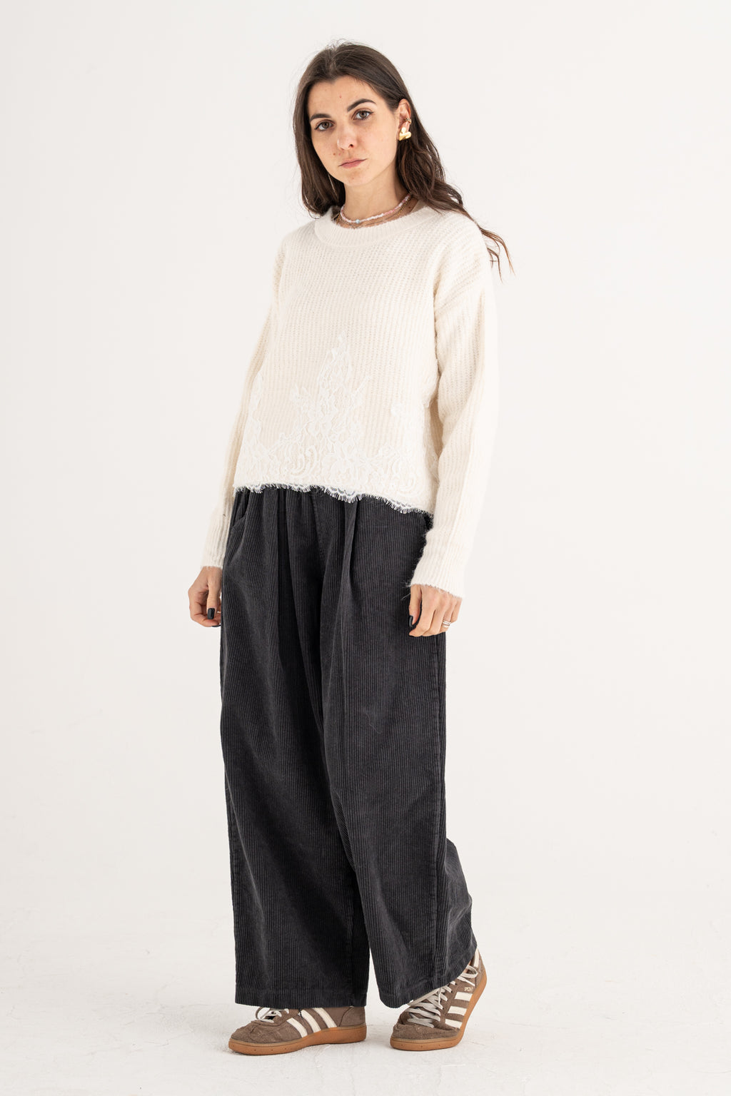 Pantalone velluto Chiara