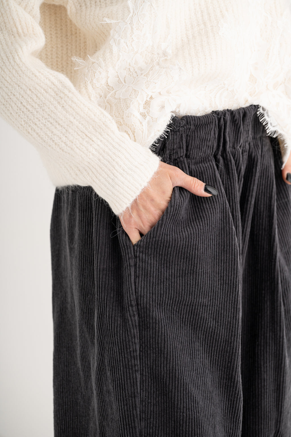 Pantalone velluto Chiara