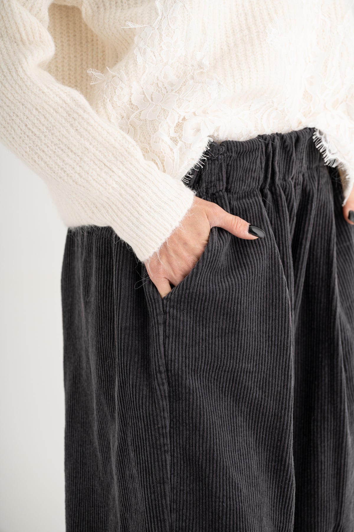 Pantalone velluto Chiara
