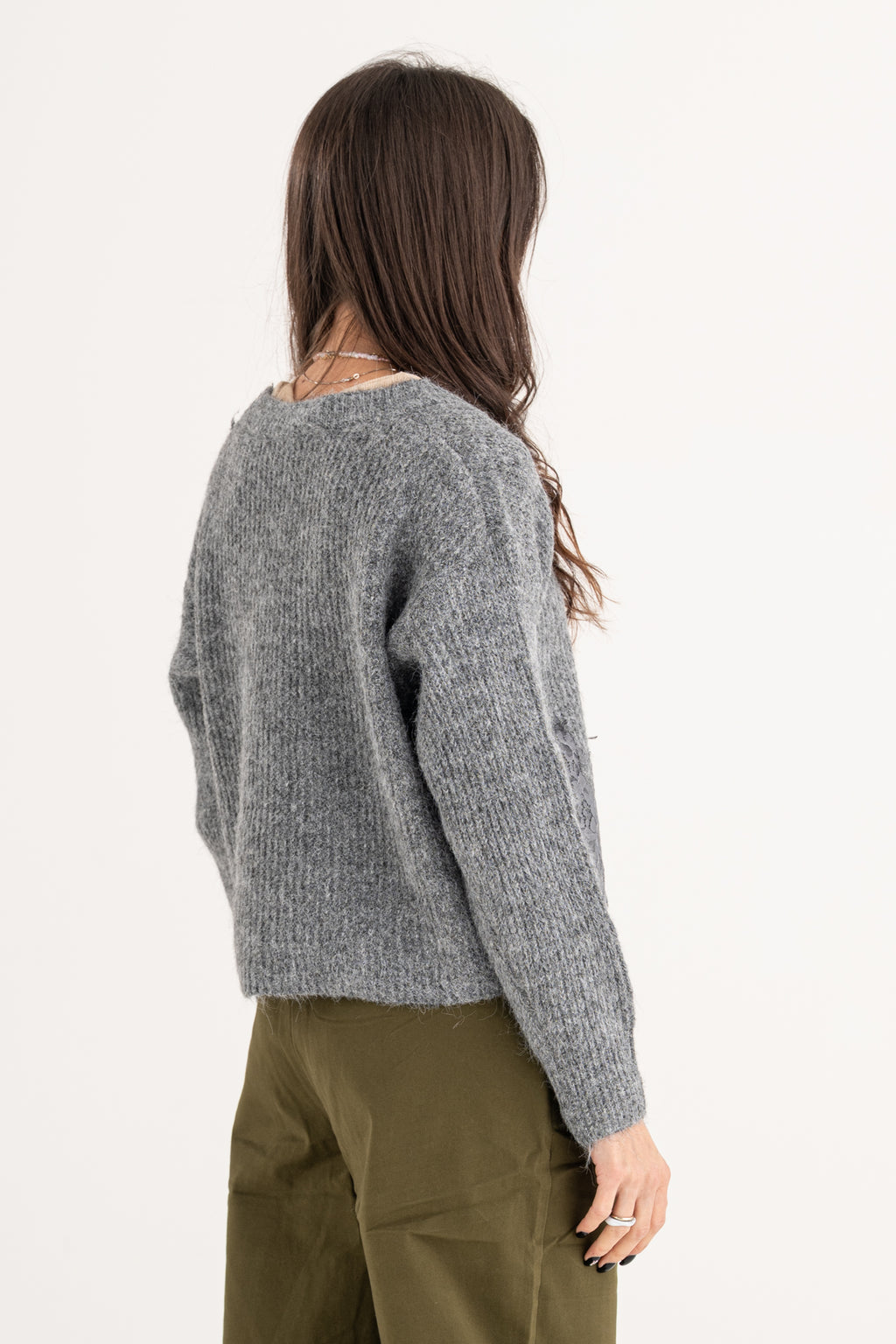 Maglione pizzo