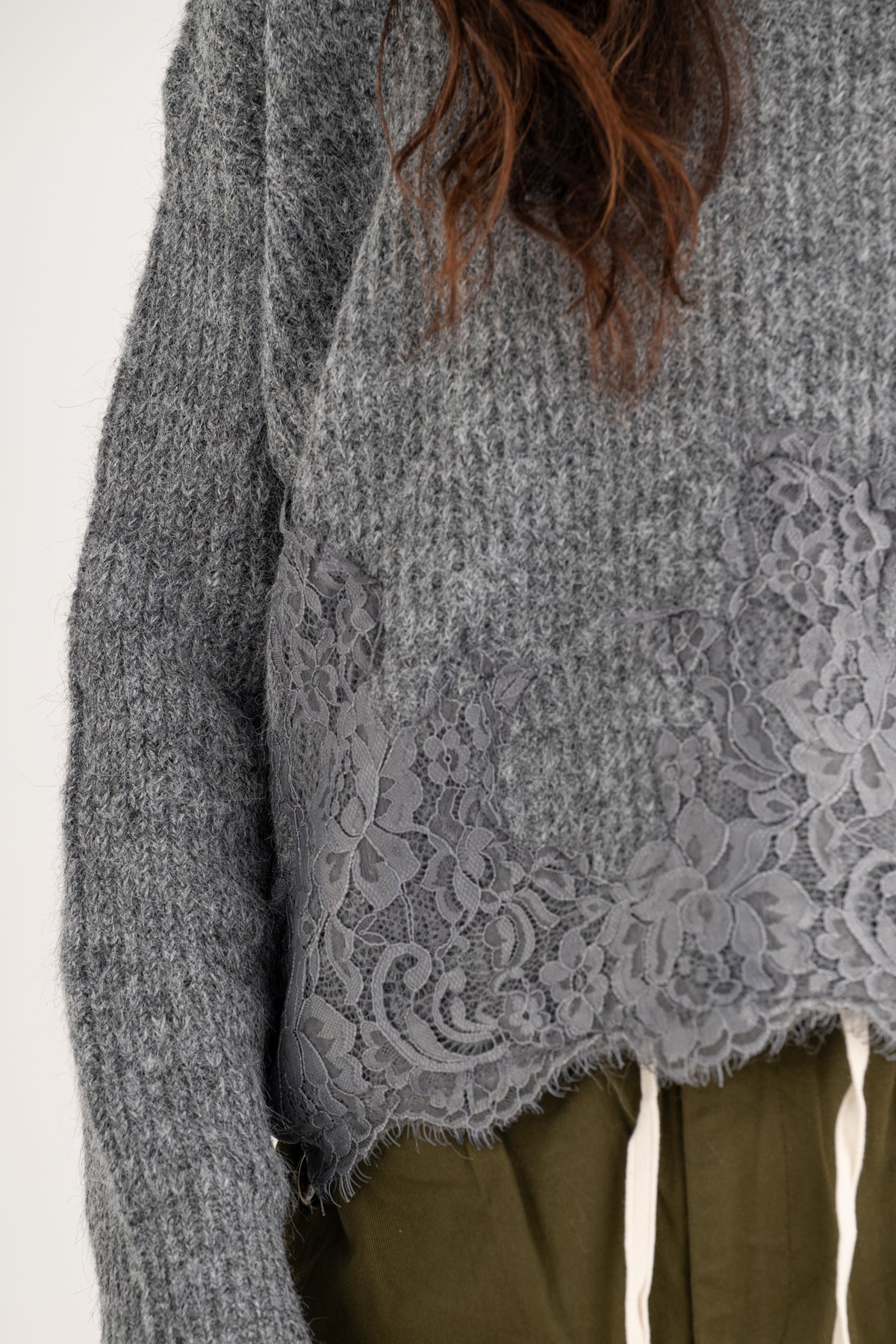 Maglione pizzo