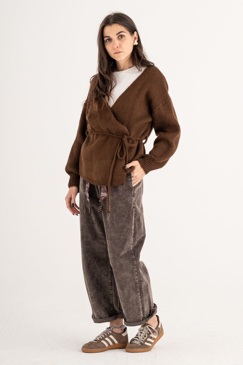 Pantalone velvet Monica