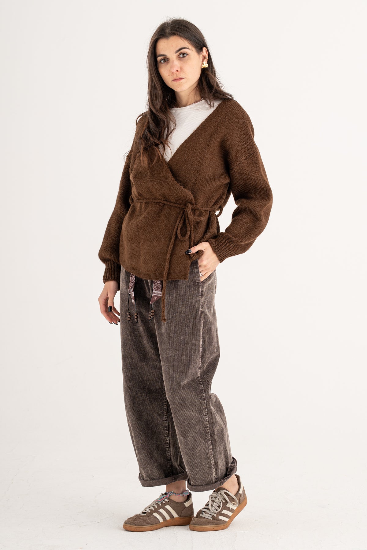 Pantalone velvet Monica