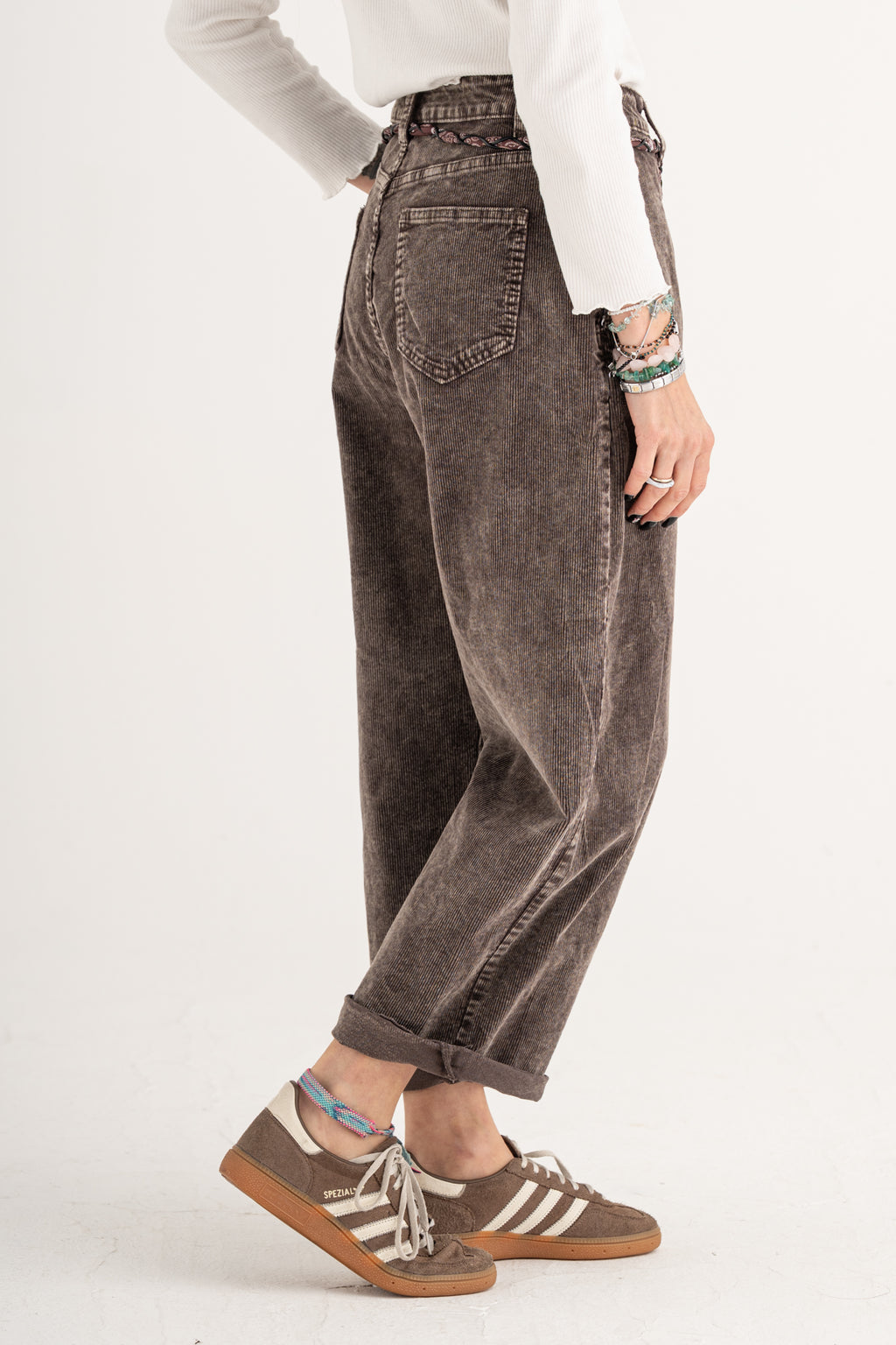 Pantalone velvet Monica