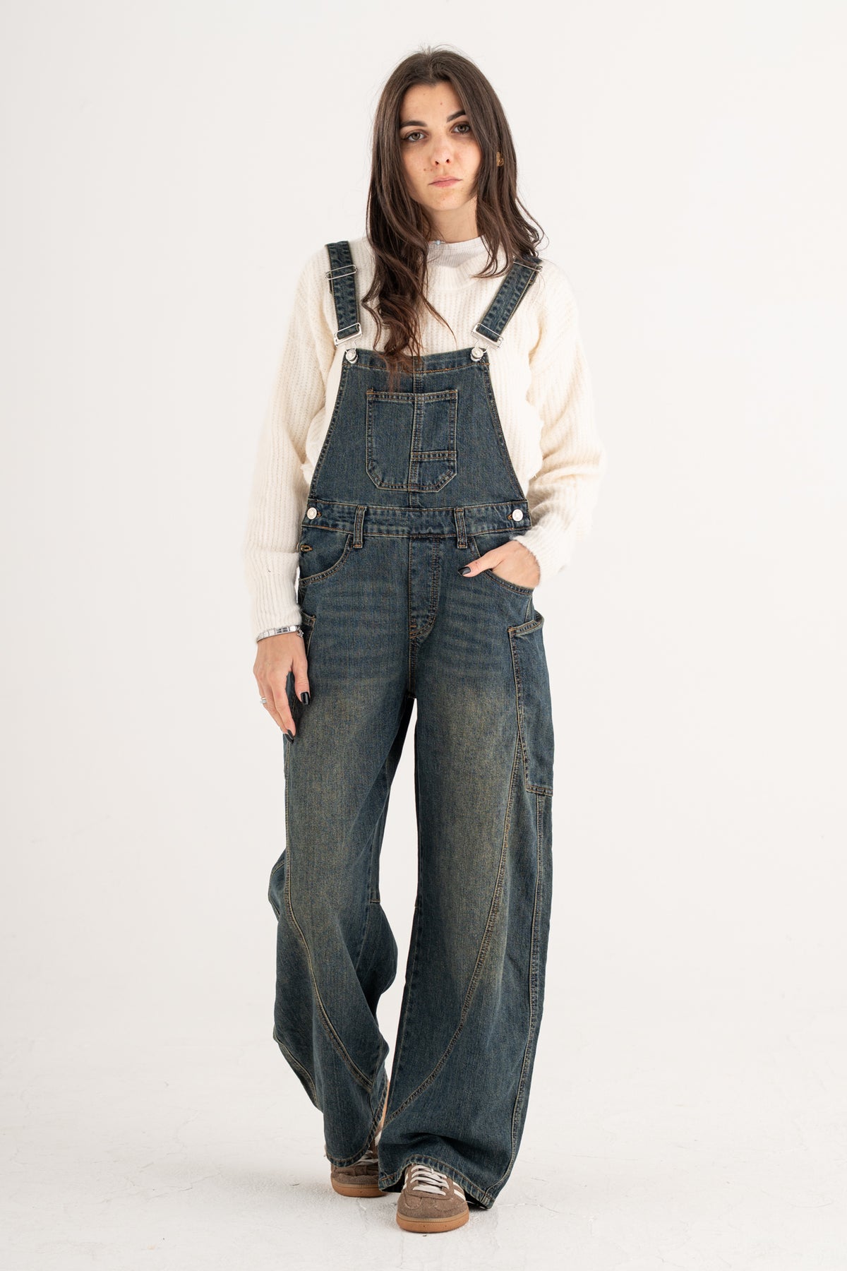 Salopette denim Sara