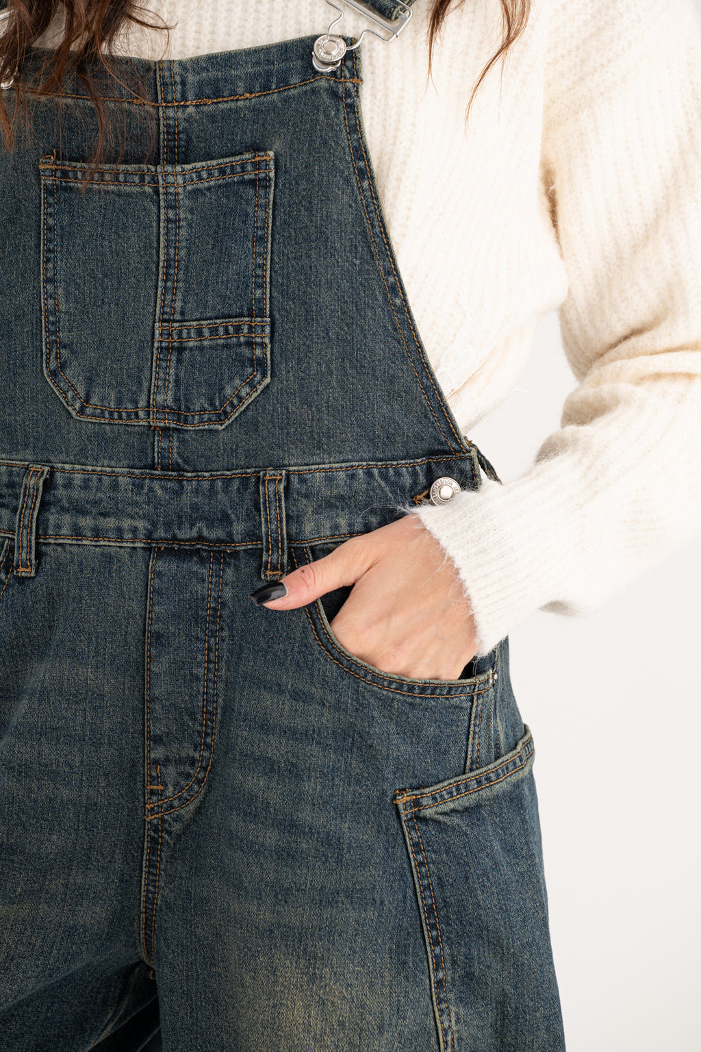 Salopette denim Sara