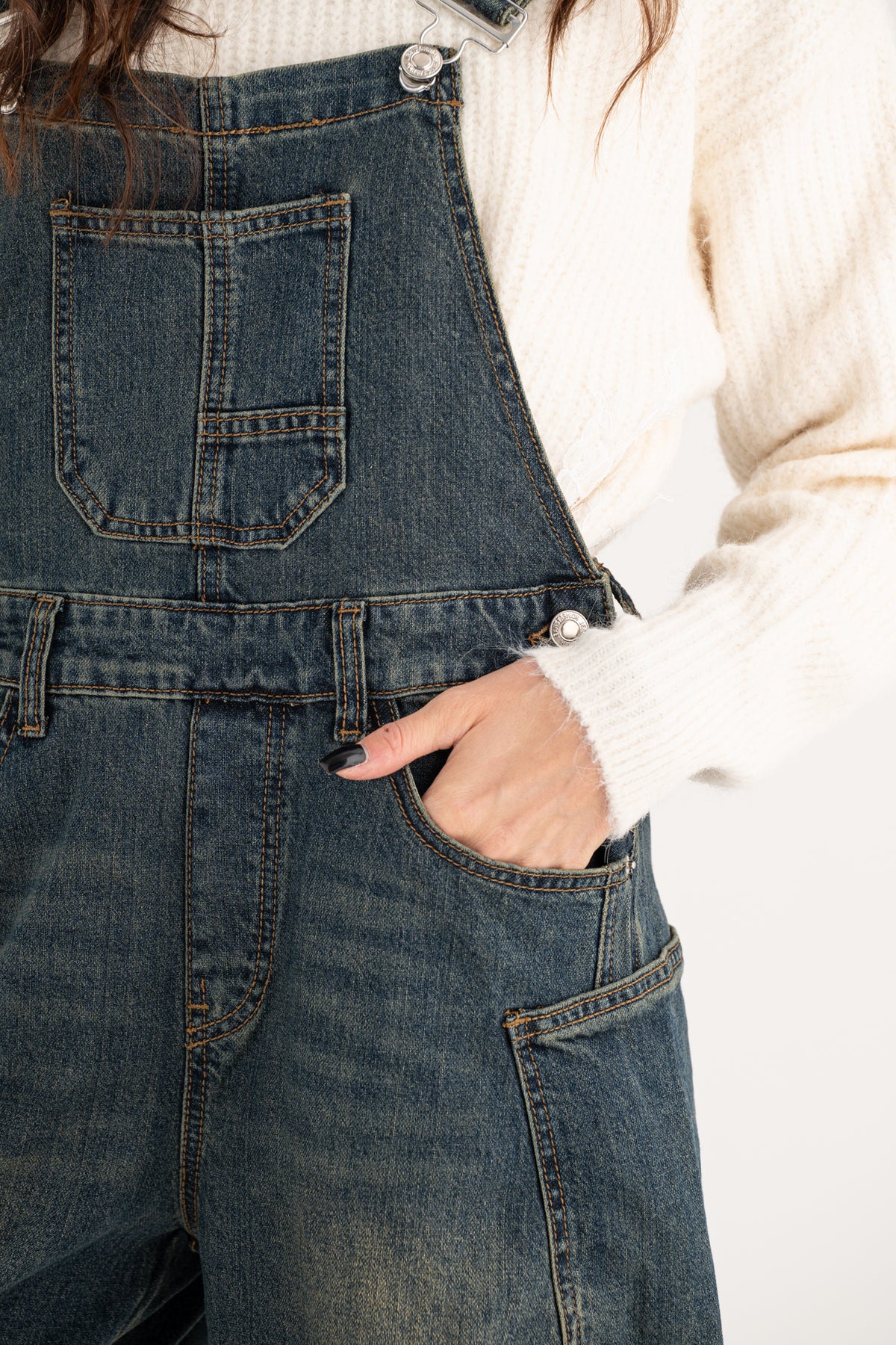 Salopette denim Sara