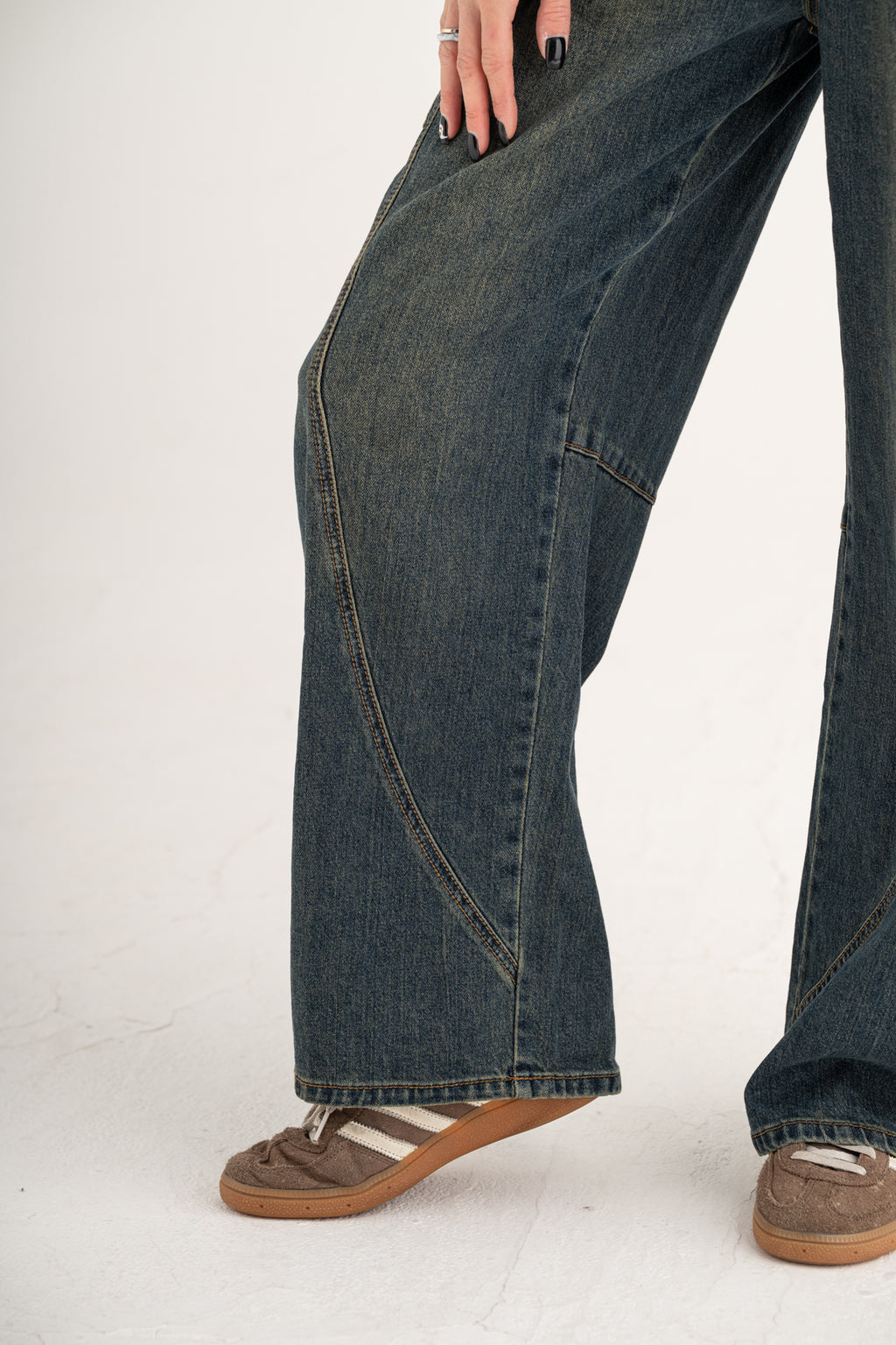 Salopette denim Sara