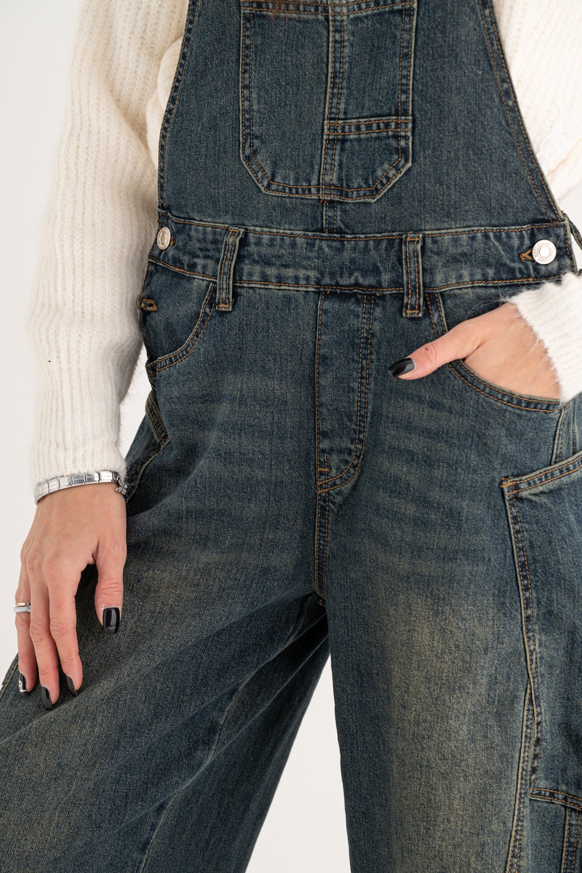 Salopette denim Sara