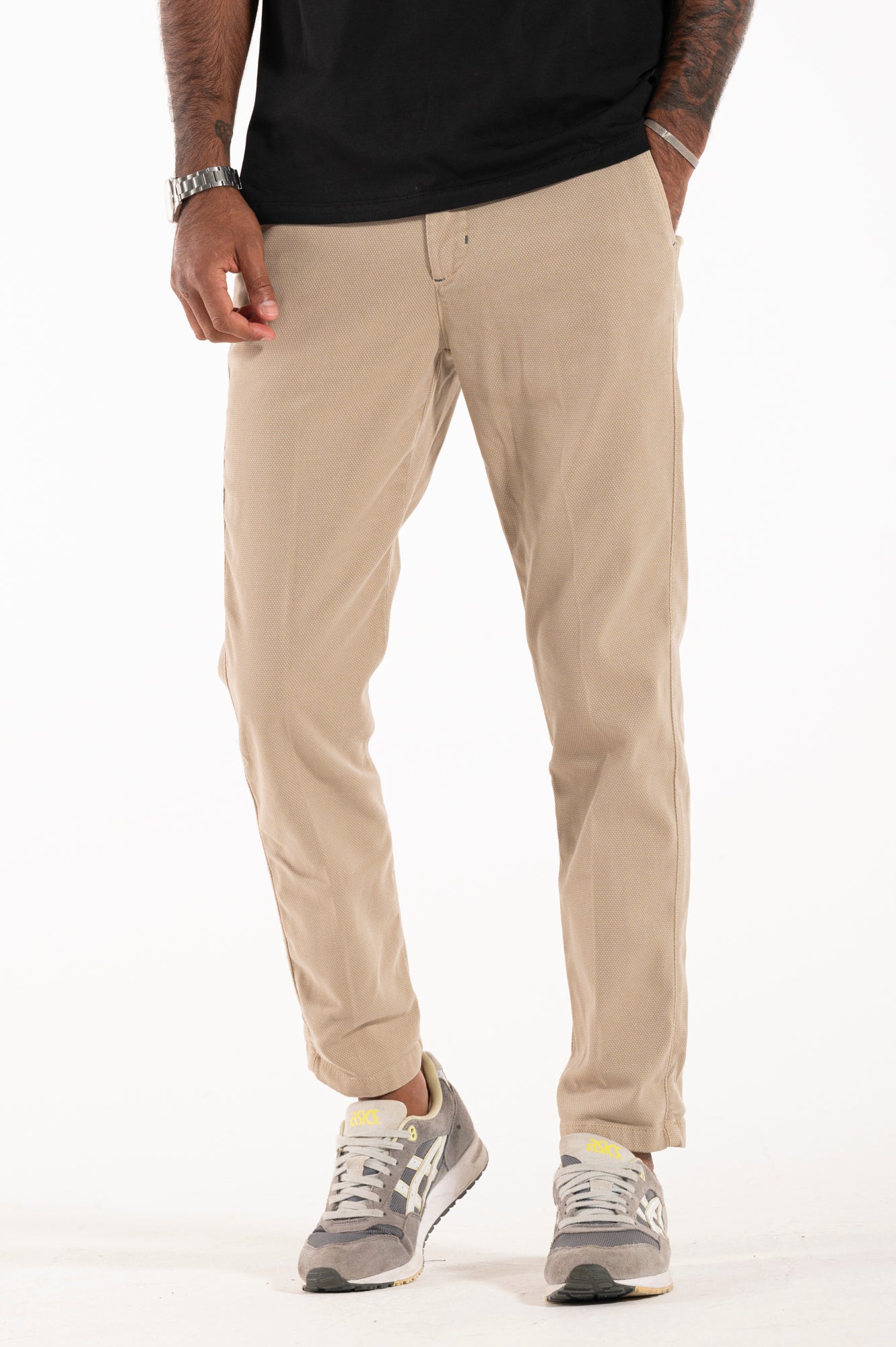 Pantalone Wembley tramato