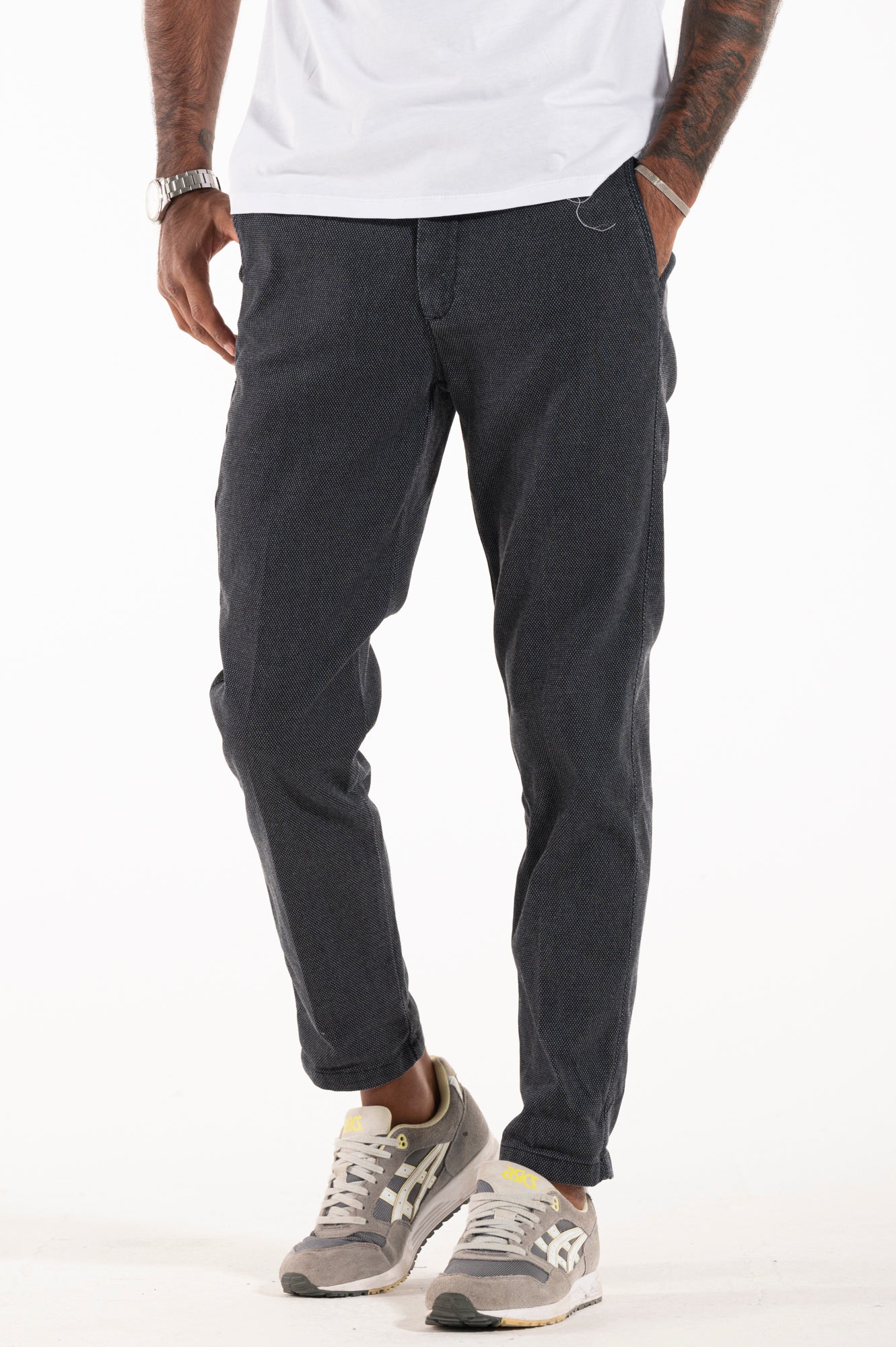 Pantalone Wembley tramato
