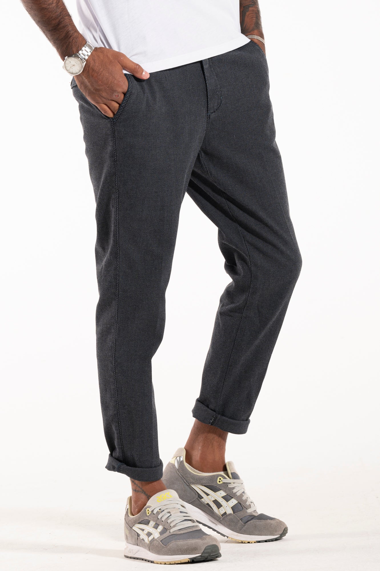 Pantalone Wembley tramato