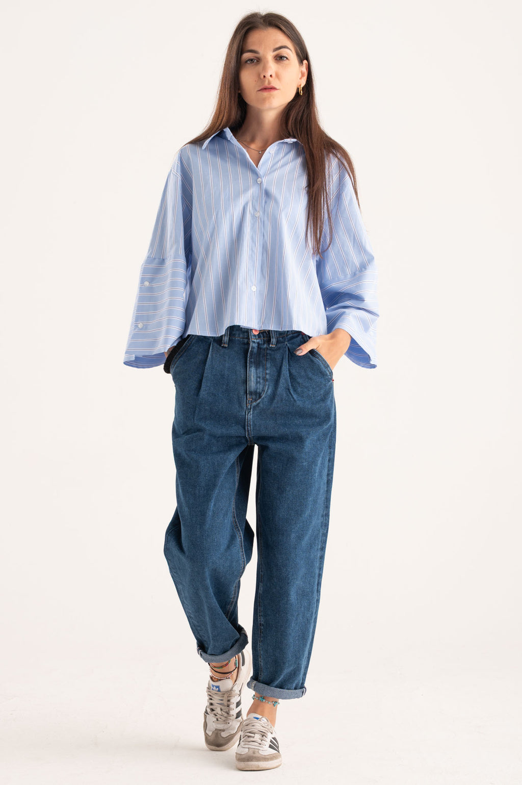 overshirt righe