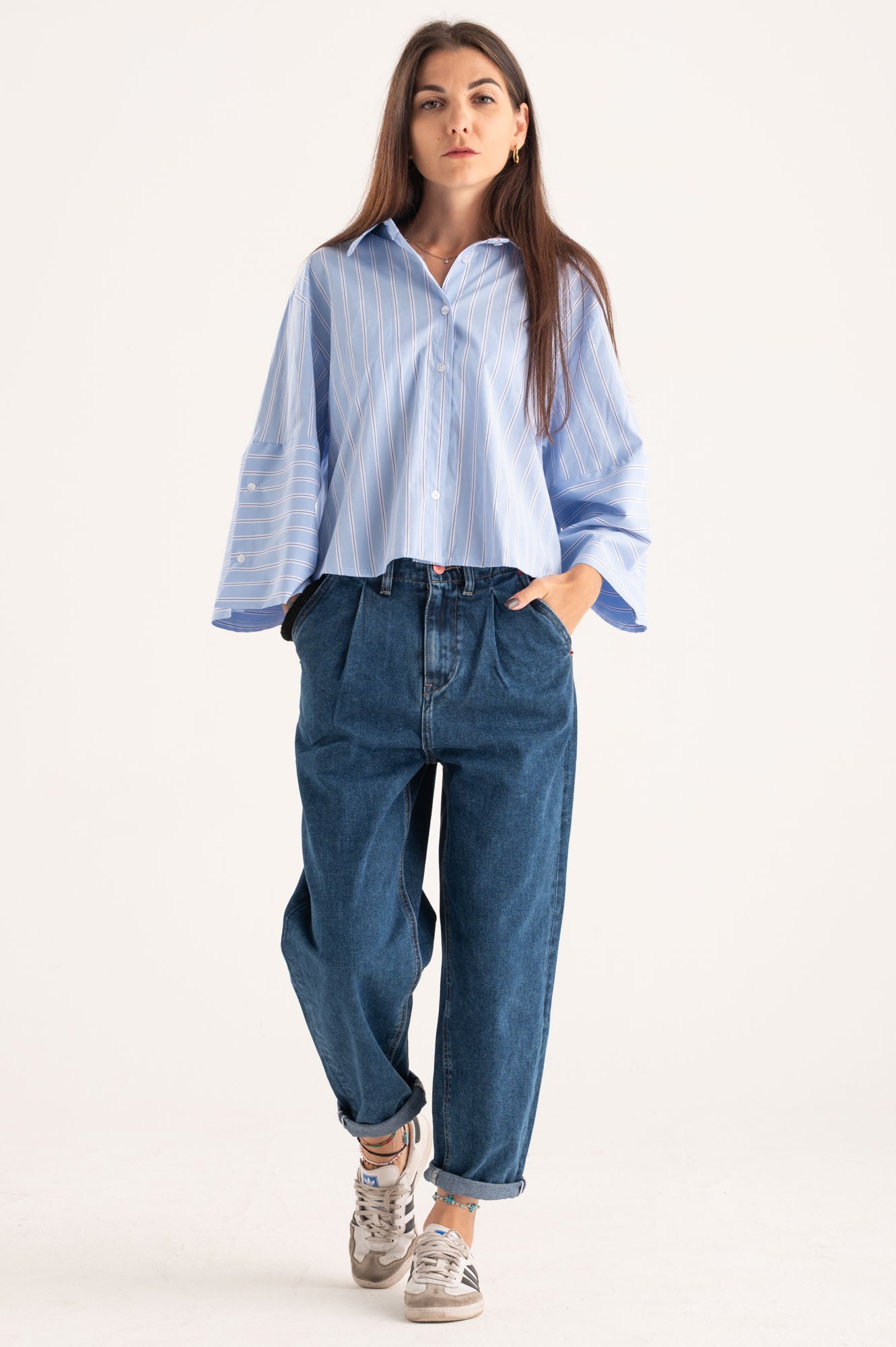 overshirt righe