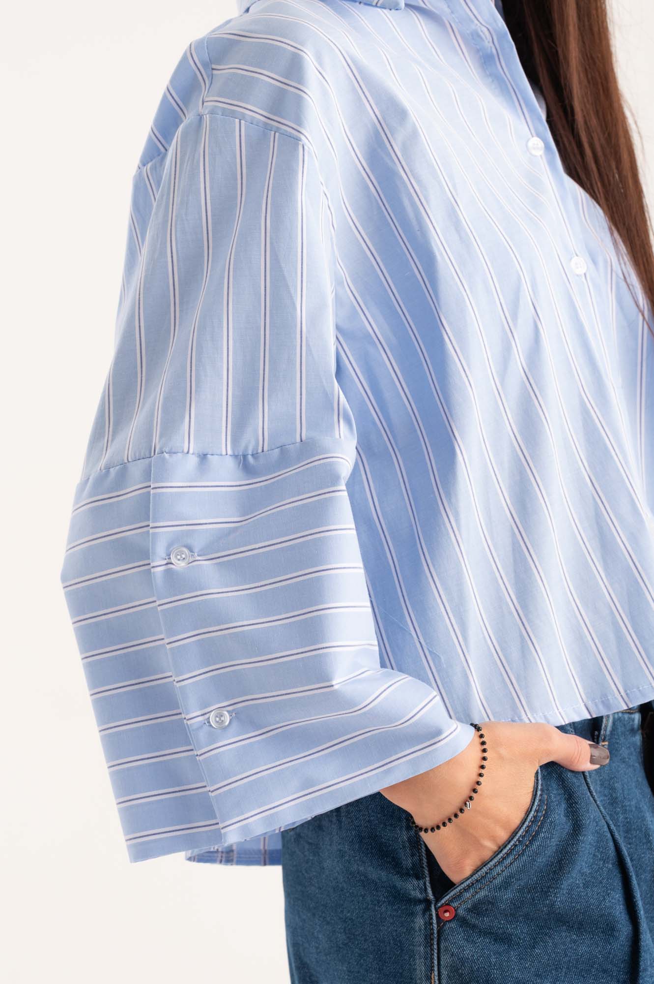 overshirt righe