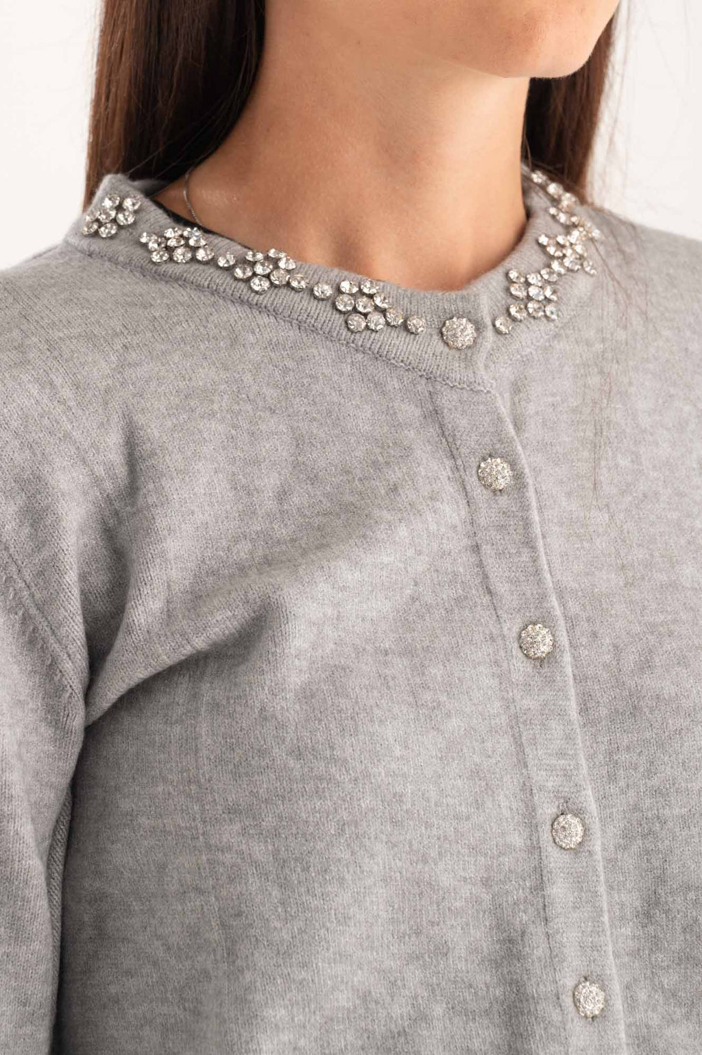 Cardigan gioiello