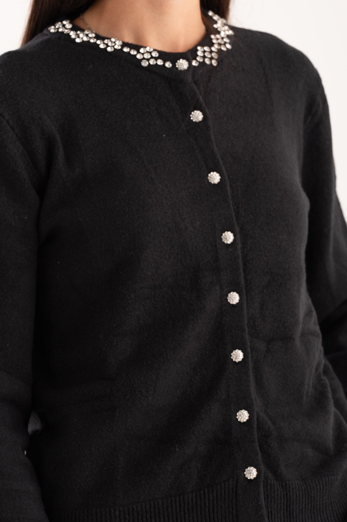 Cardigan gioiello
