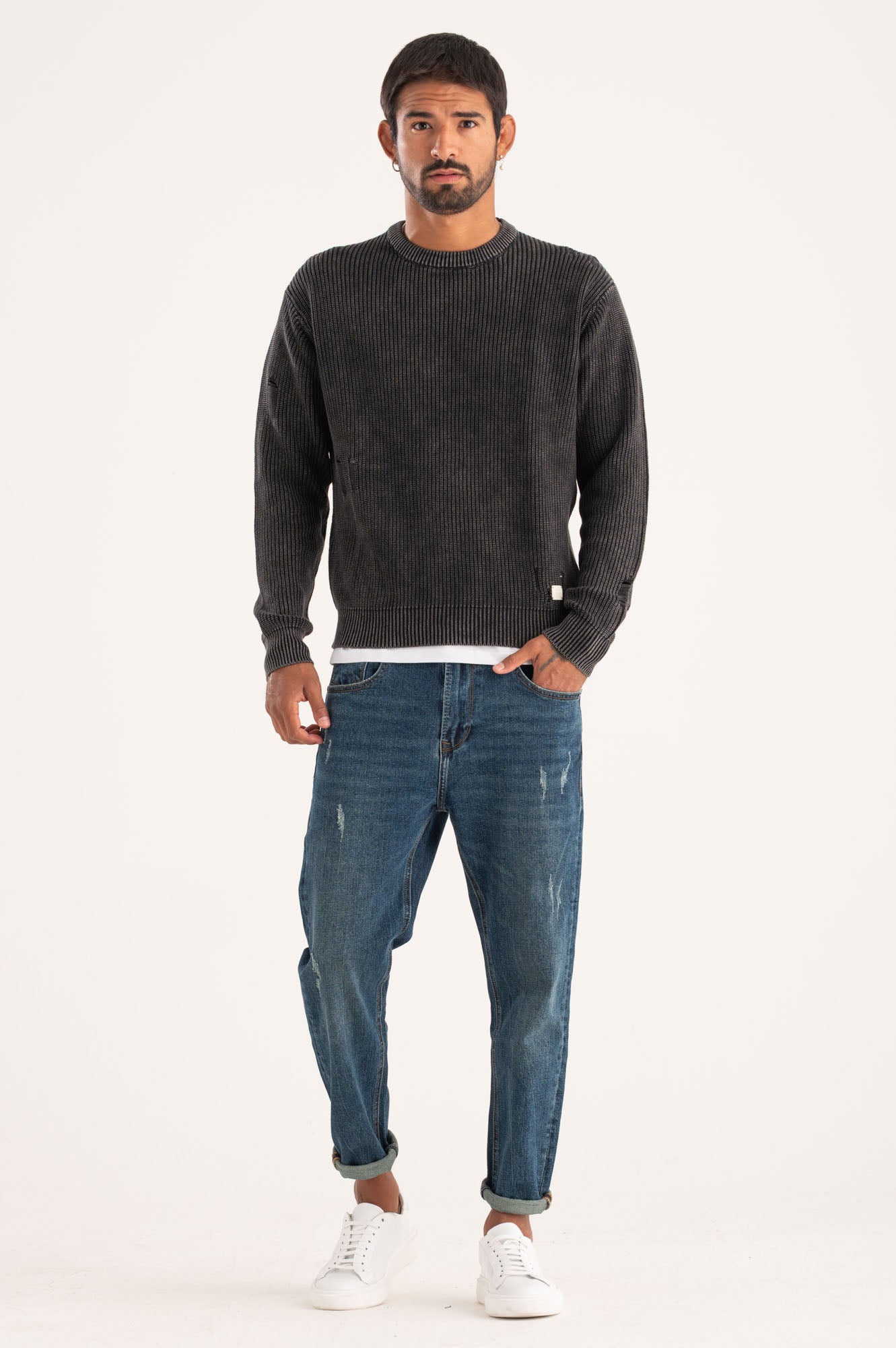 Maglia stone wash