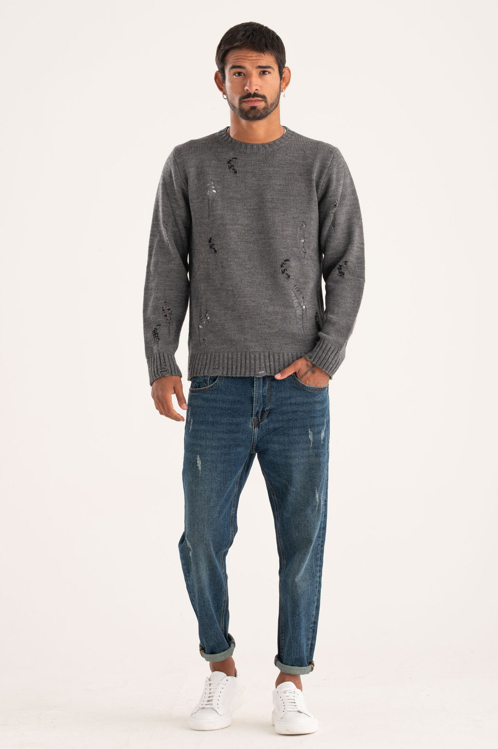 Maglia con rotture