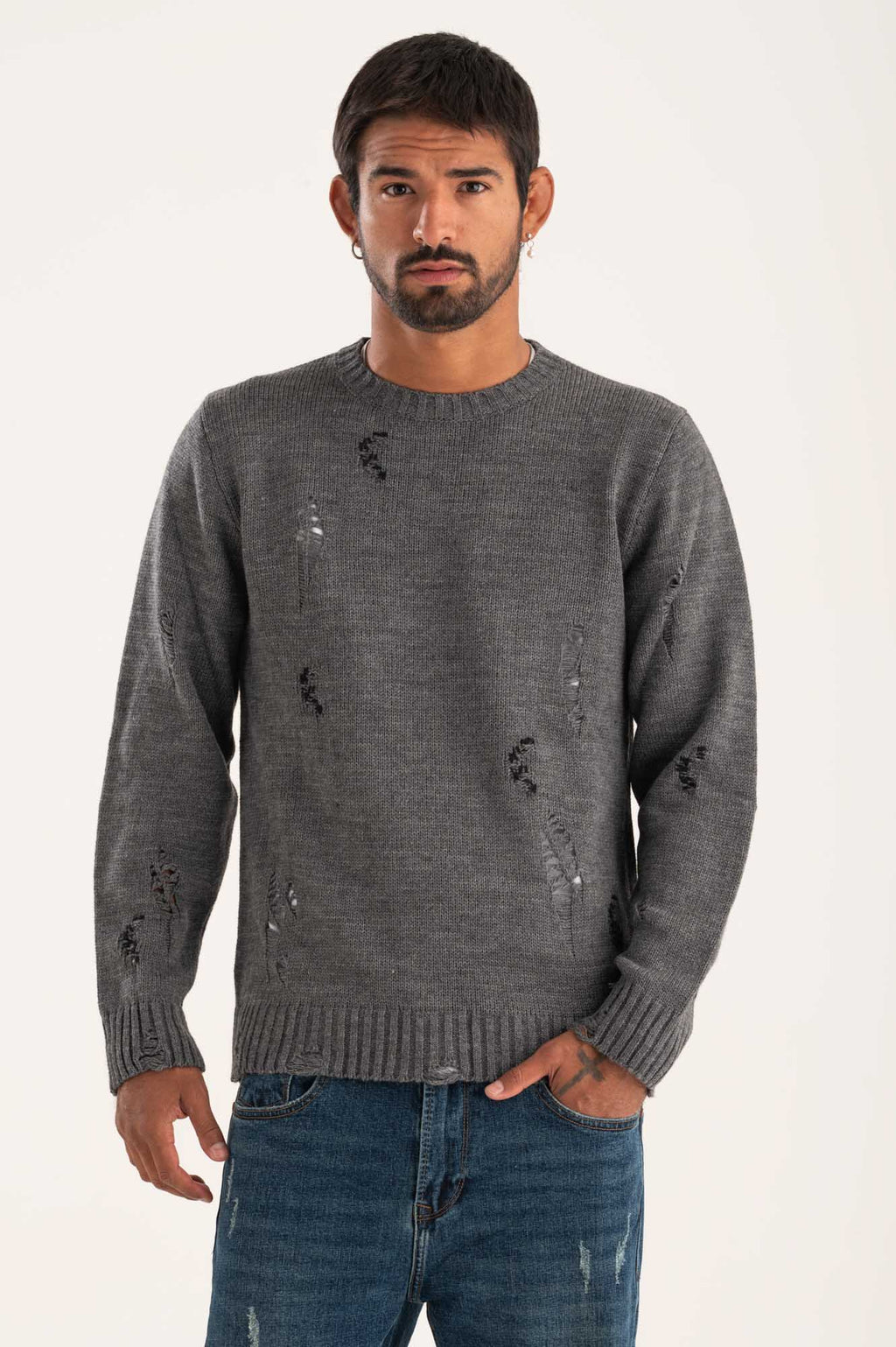 Maglia con rotture