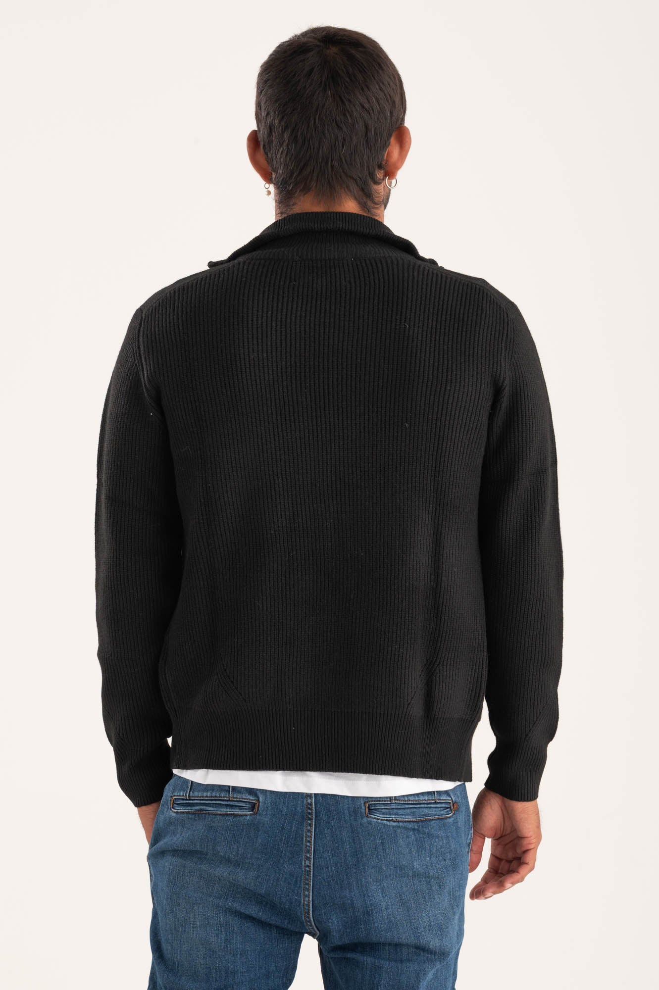 Cardigan zip