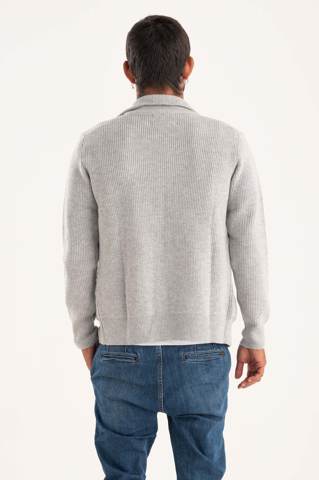 Cardigan zip