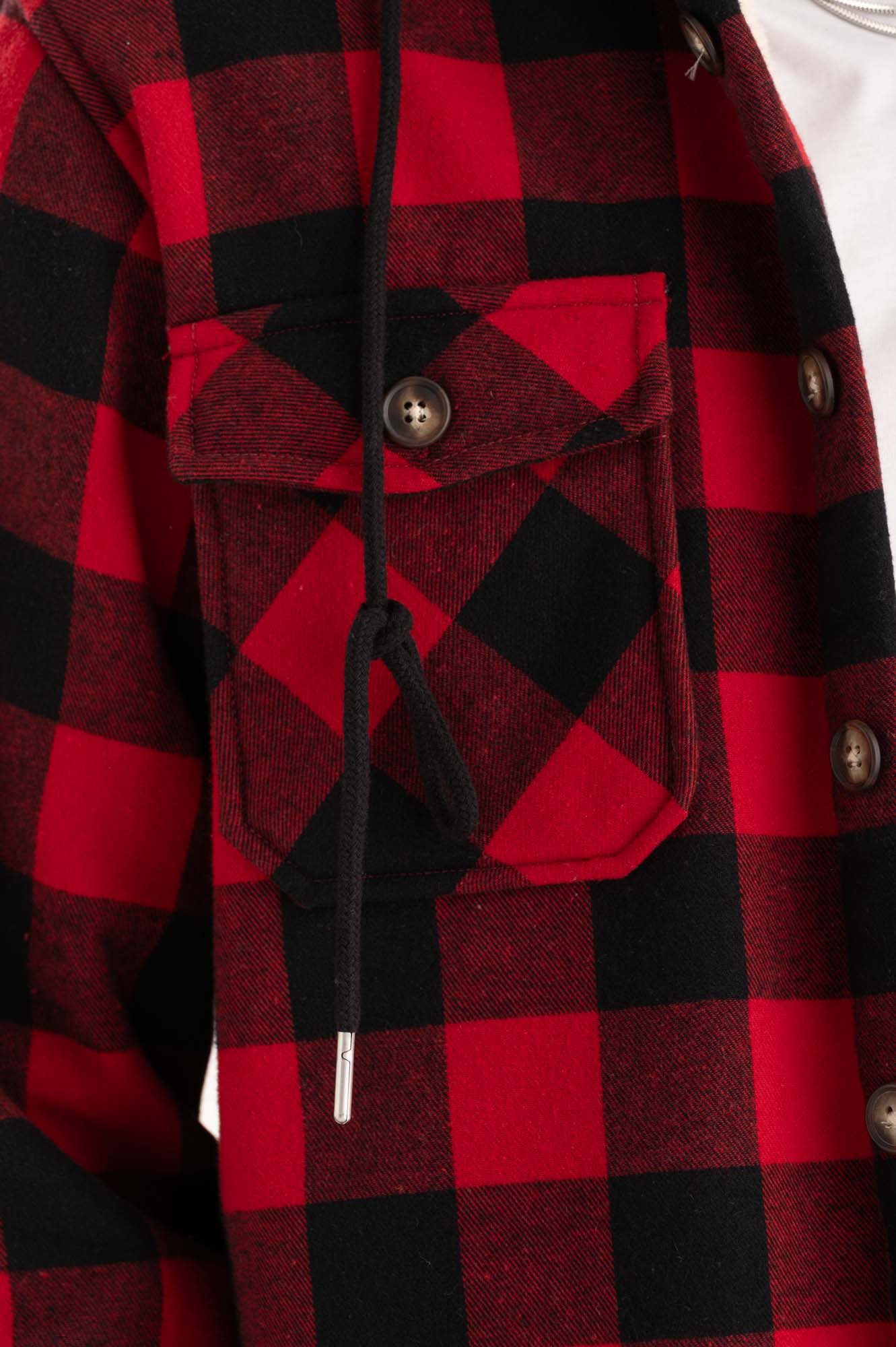 Overshirt quadri