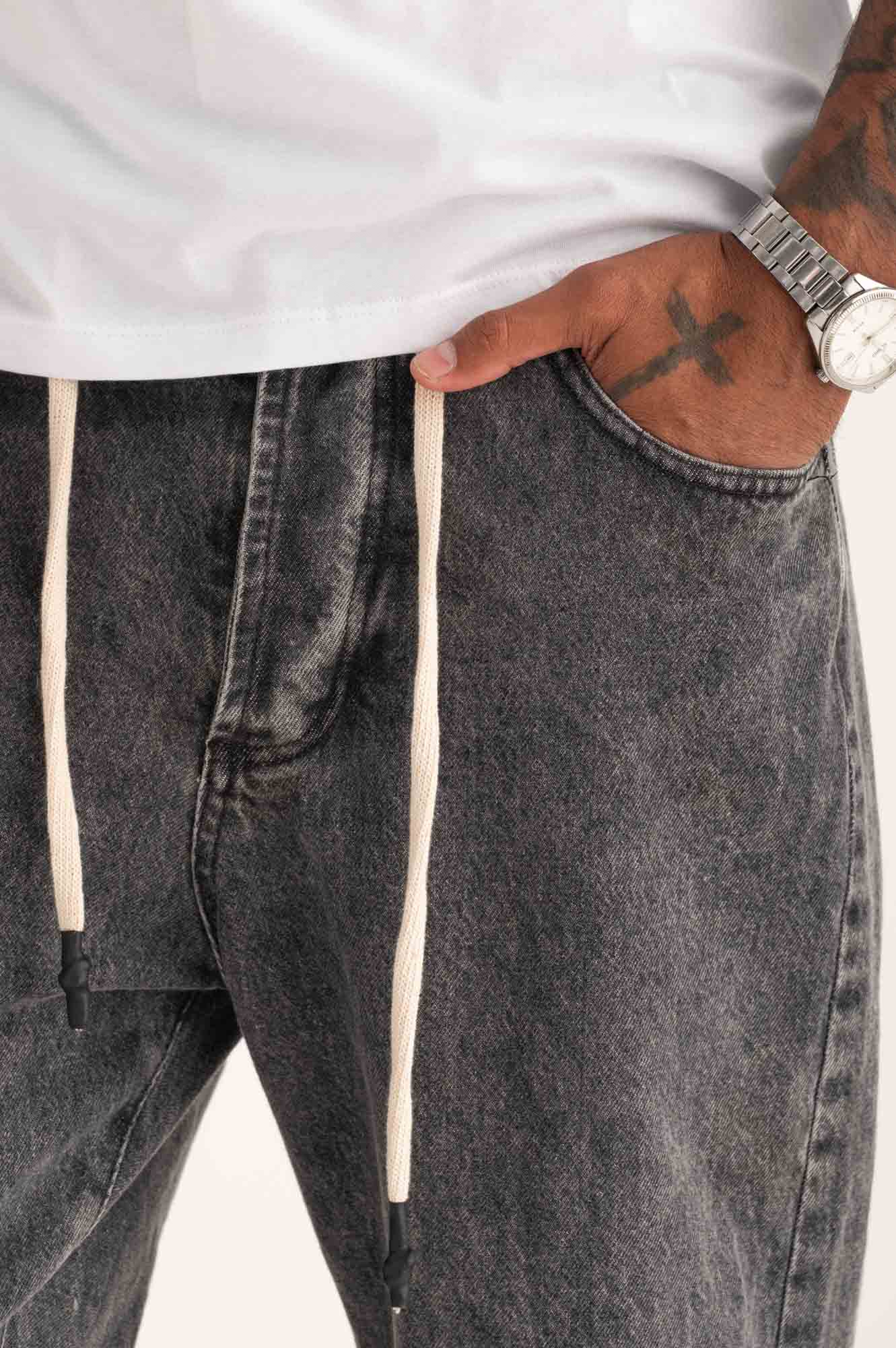 Jeans gray coulisse BL11