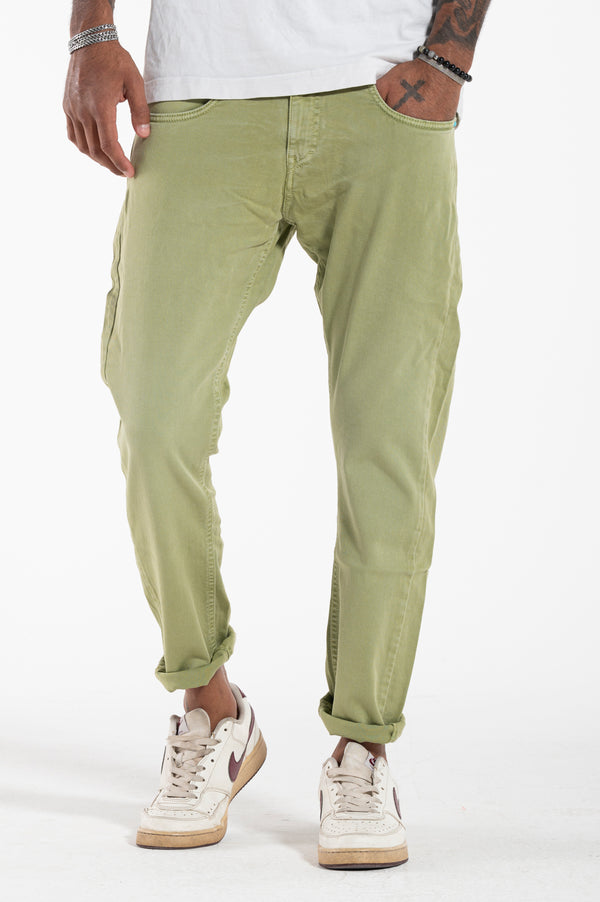 Jeans Berna verde