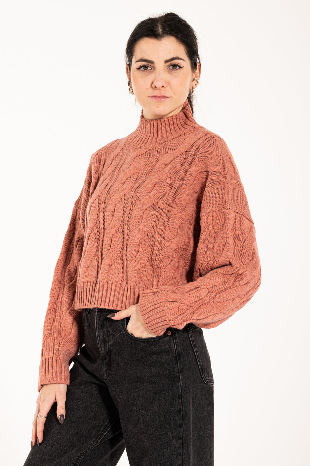 Maglione Vicolo trecce